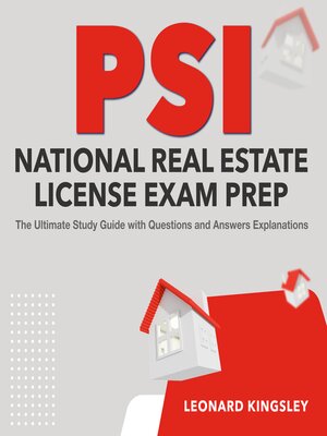 cover image of PSI National Real Estate License Exam Prep